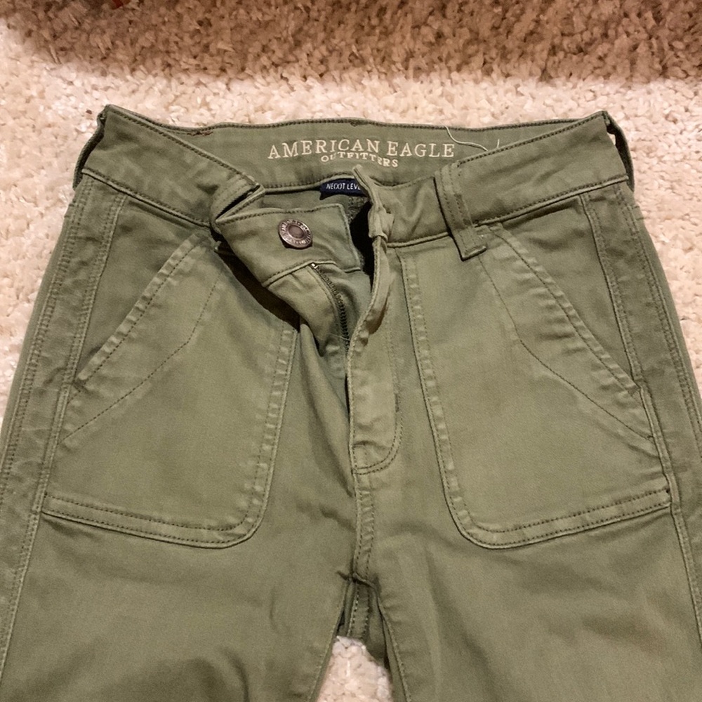 Green American Eagle Jeans